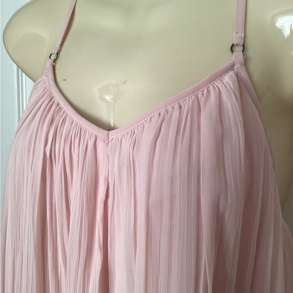 💗 Abercrombie chiffon pleated mini dress XS EUC - Picture 5 of 9